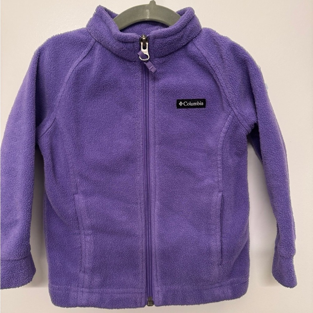 Columbia purple fleece 18-24 months